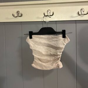 free people strapless top